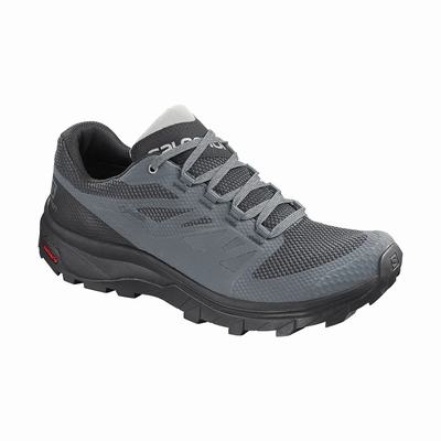 Salomon OUTLINE GORE-TEX - Naisten Vaelluskengät - TummanSininen/Mustat